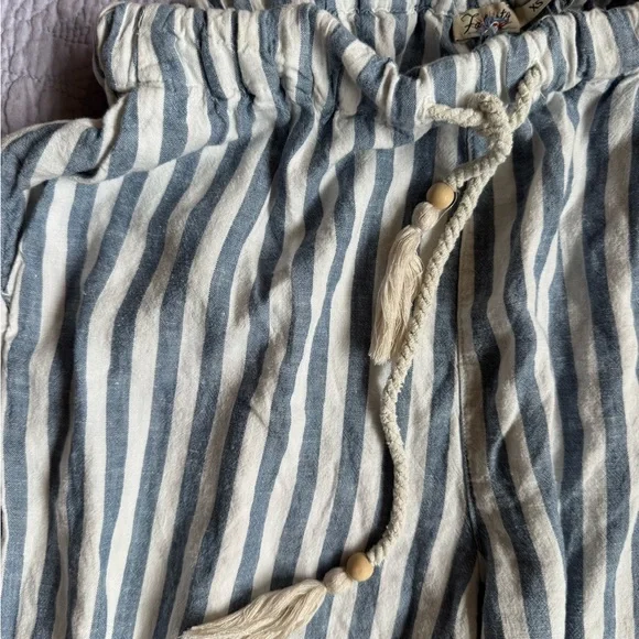 Faherty Pacific Beach Linen Pants XS - Picture 4 of 6